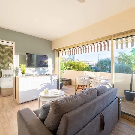 1-br Near The And The Croisette Palm Apartman Cannes