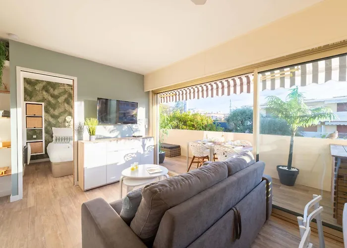 1-br Near The And The Croisette Palm Apartament Cannes