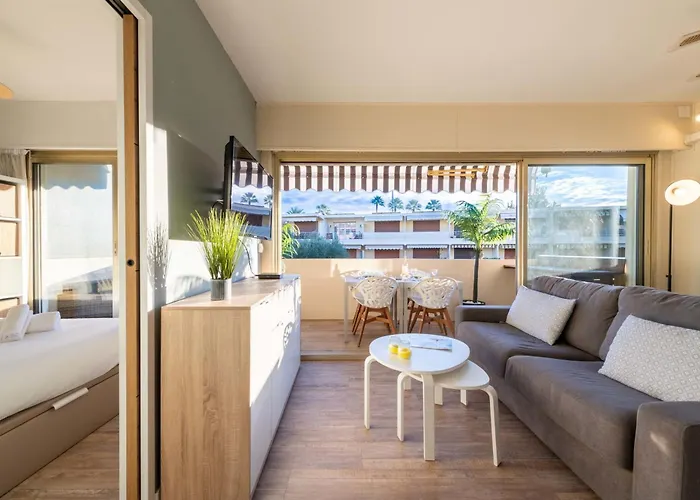 1-br Near The And The Croisette Palm Apartament Cannes